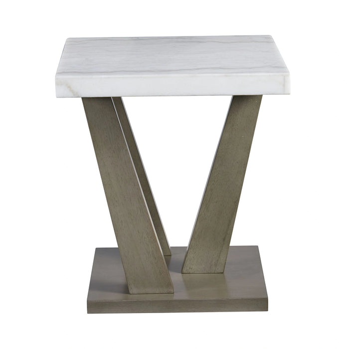 Greta 2PC Occasional Table Set-Coffee Table & End Table