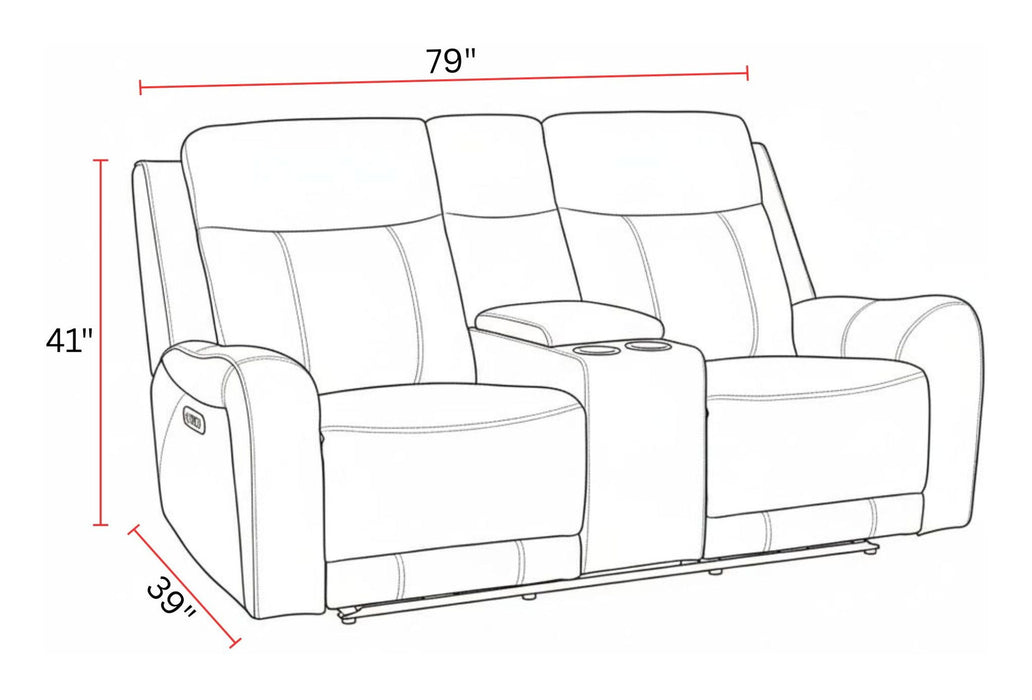 Haywood - Power Reclining Sofa Set