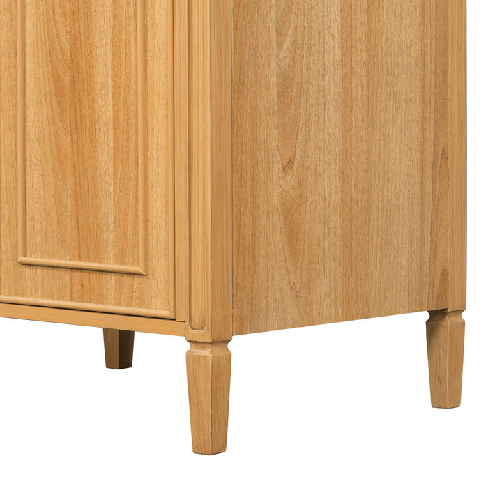 Bathroom Vanity With Flip Out Drawer, 2 Soft-Close Drawers