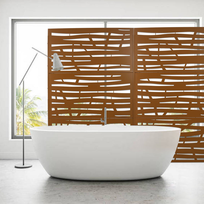 Outdoor & Indoor Privacy Screen Metal Privacy Screen