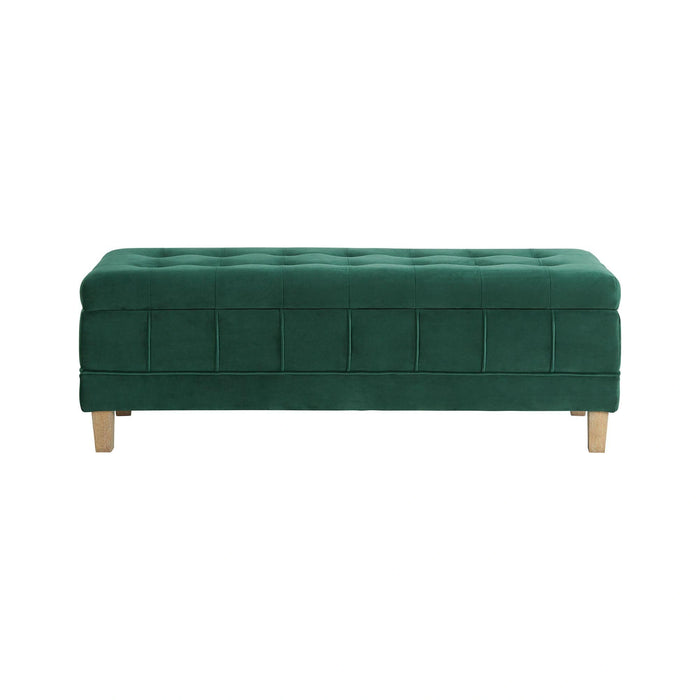 Crosby Tufted Storage Ottoman