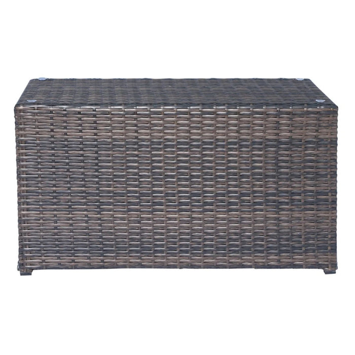 Comfortable Modern Patio Rattan Sectional Set With Cushions