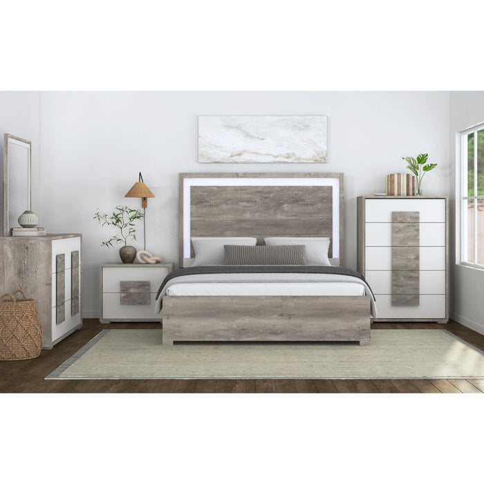 San Matteo Bedroom Set with LED