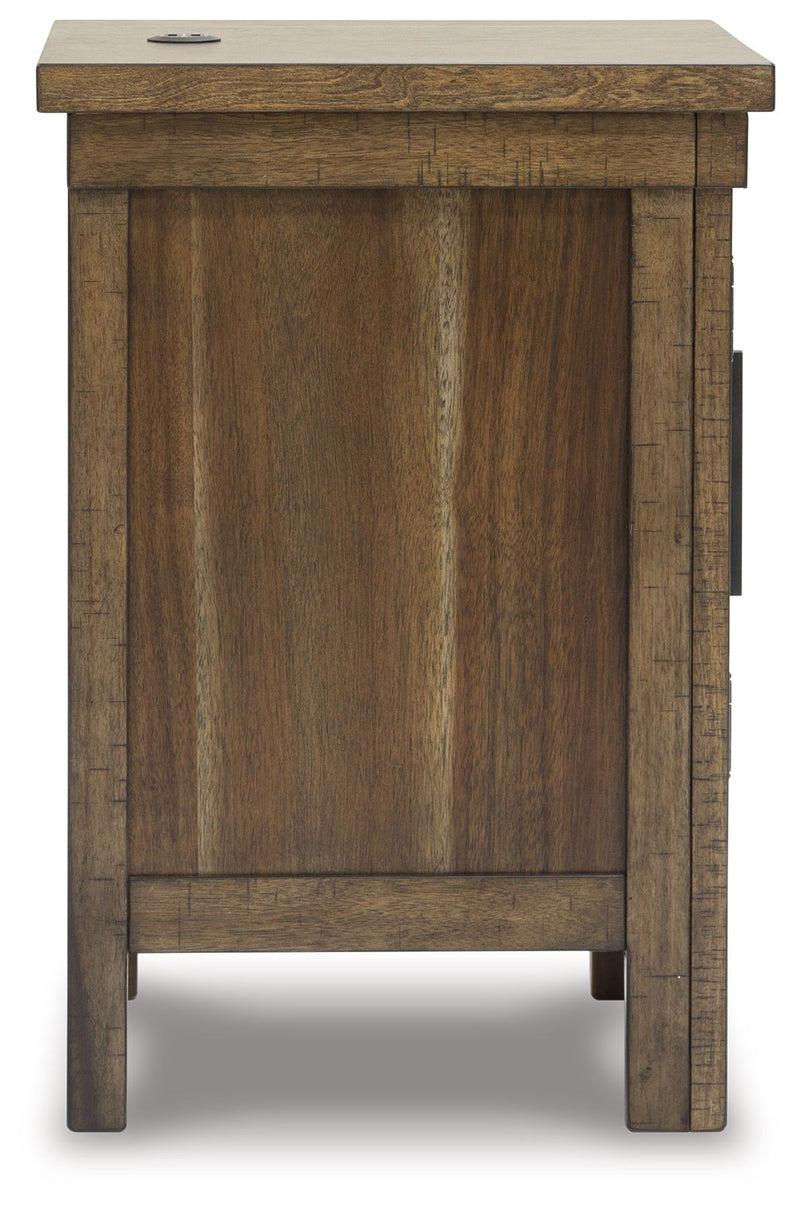 Moriville - Chair Side End Table - Grayish Brown