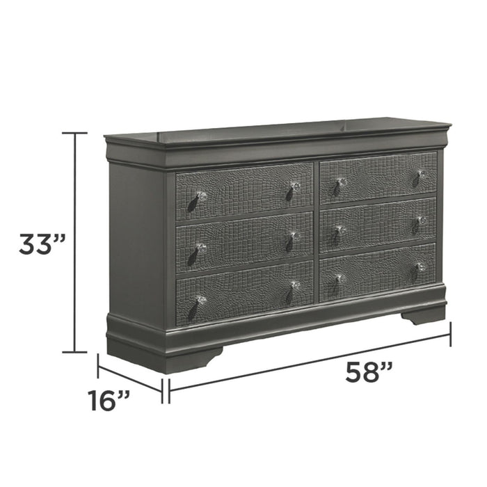 Blaze - Modern Bedroom Set With LED Headboard