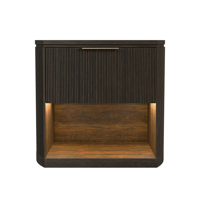 Sylvie 1-Drawer Nightstand with Touch Light LED