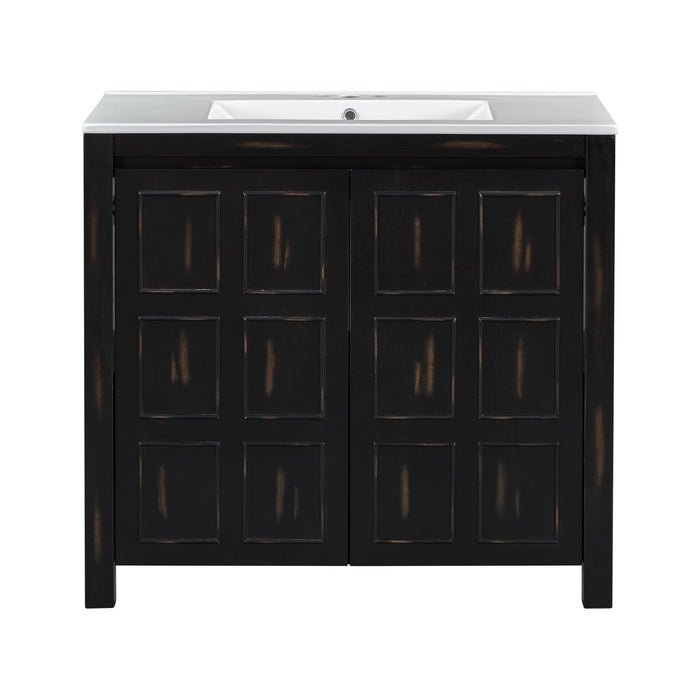 Bathroom Vanity Organizer With Sink, Combo Cabinet Set, Bathroom Storage Cabinet