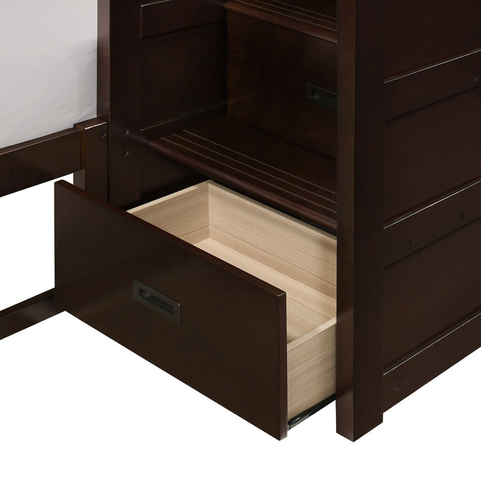 Sami - Step Bunk With Right Headboard