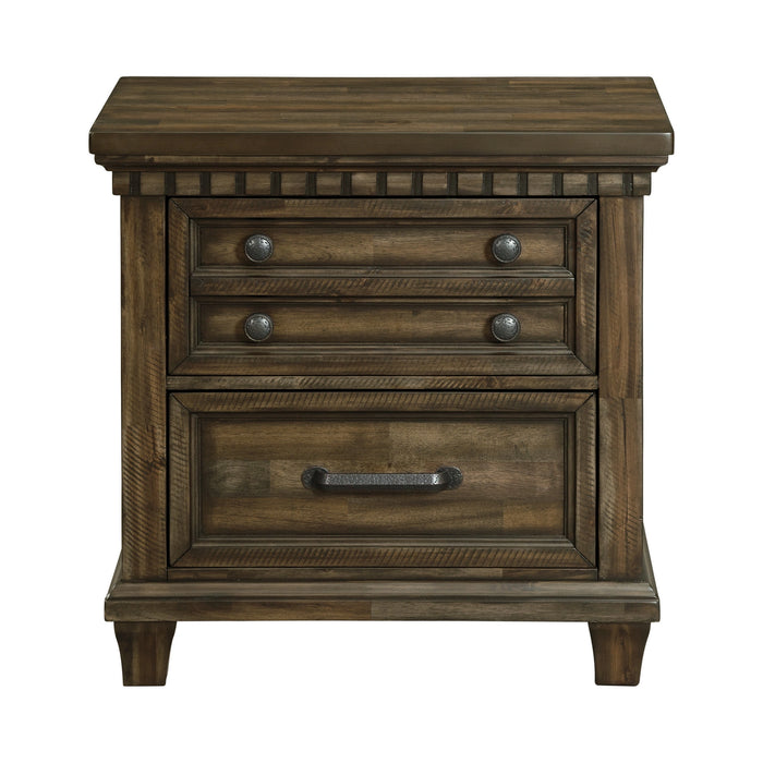 McCoy 2-Drawer Nightstand with USB