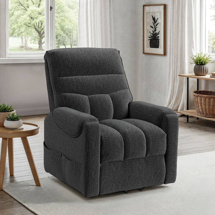 Desoto - Power Lift Chair - Sahara Black