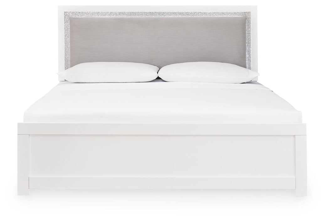 Maeling - Upholstered Panel Bed