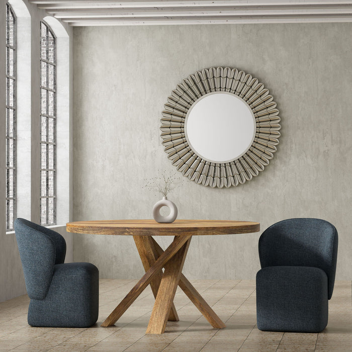 Crossings - Downtown Round Dining Table - Amber