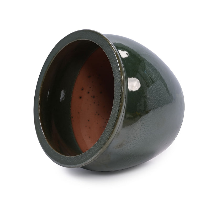 3 Pieces Ceramic Flowerpot, Planter For Patio, Garden Or Windowsills