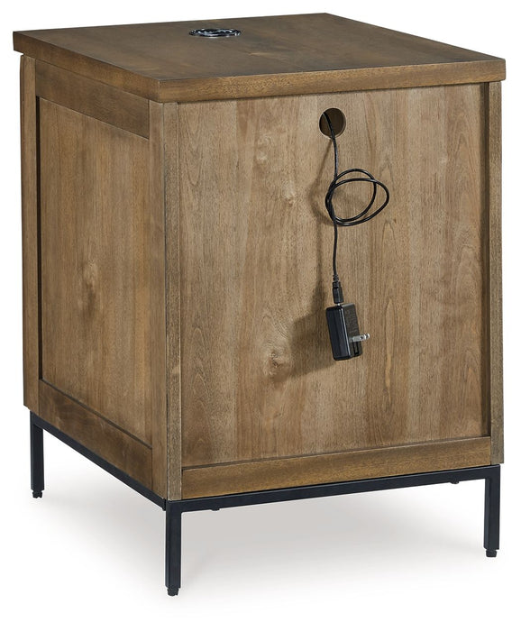 Torlanta - Chair Side End Table - Brown