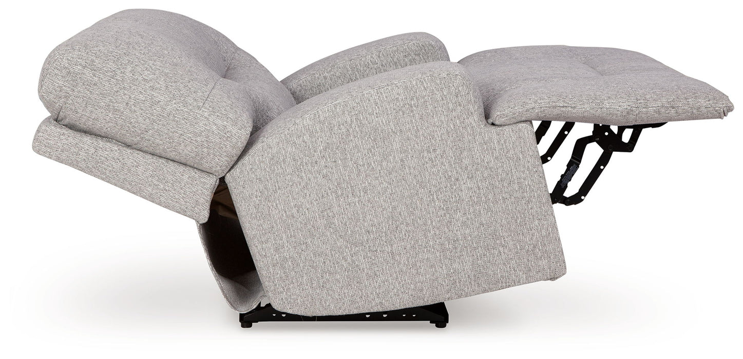 Acklen Place - Wide Seat Power Recliner - Pewter