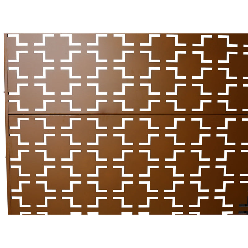 Outdoor & Indoor Metal Privacy Freestanding Decorative Screen