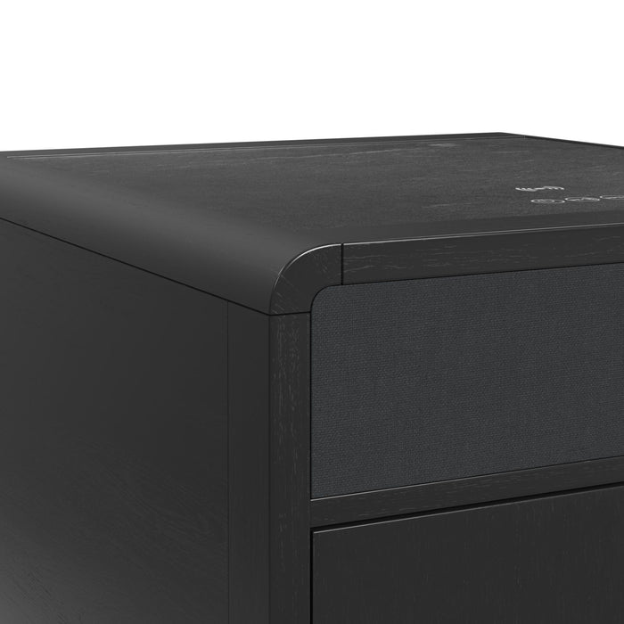 Halo - Square Smart End Table - Black