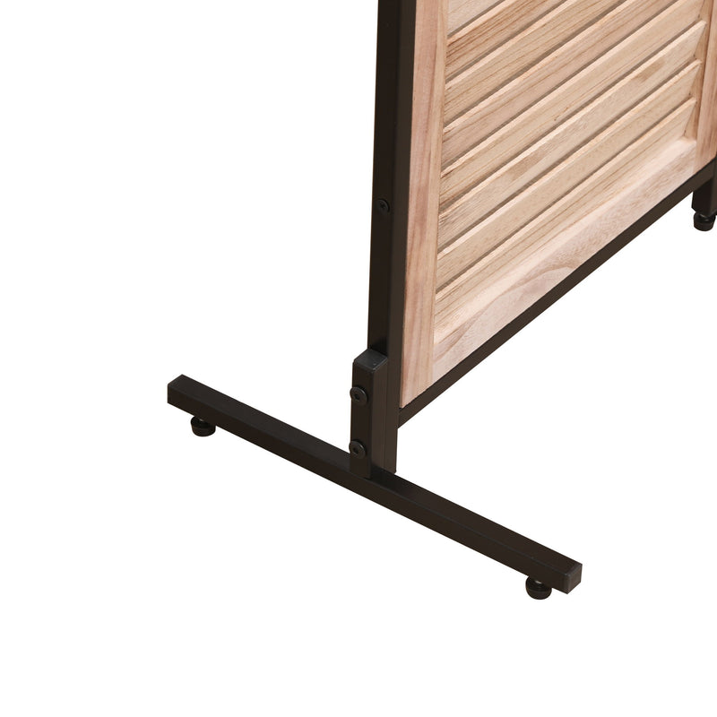 Rustic 3 Panel Room Dividers And Folding Privacy Screen