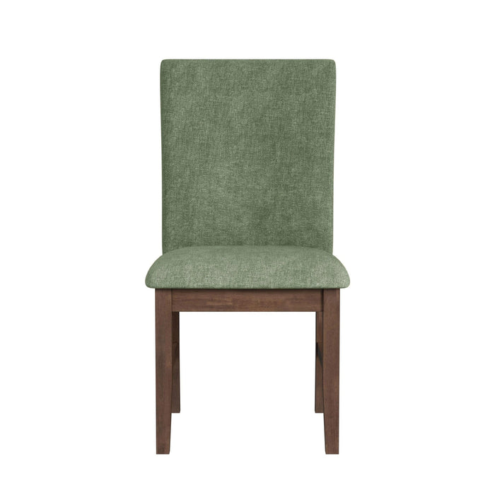 Santa Barbara Dining Side Chair with Fabric in Walnut (2 Per Carton)