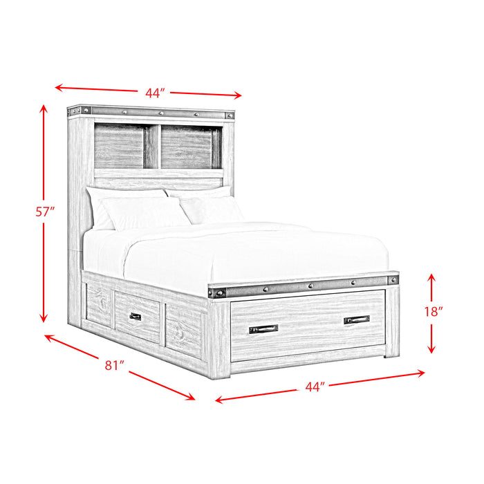 Wade - Youth Platform Storage Bed