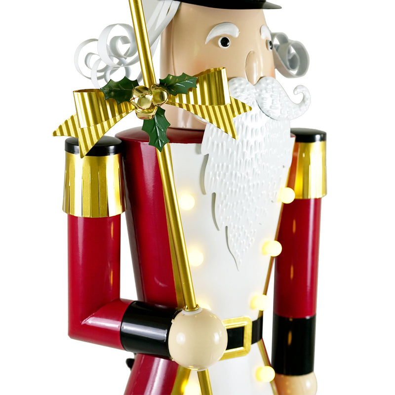Classic Nutcracker Holiday Decor With Timeless Design And Durable Construction - Red