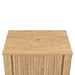 Thayer One Drawer End Table/Bedside Table-Natural