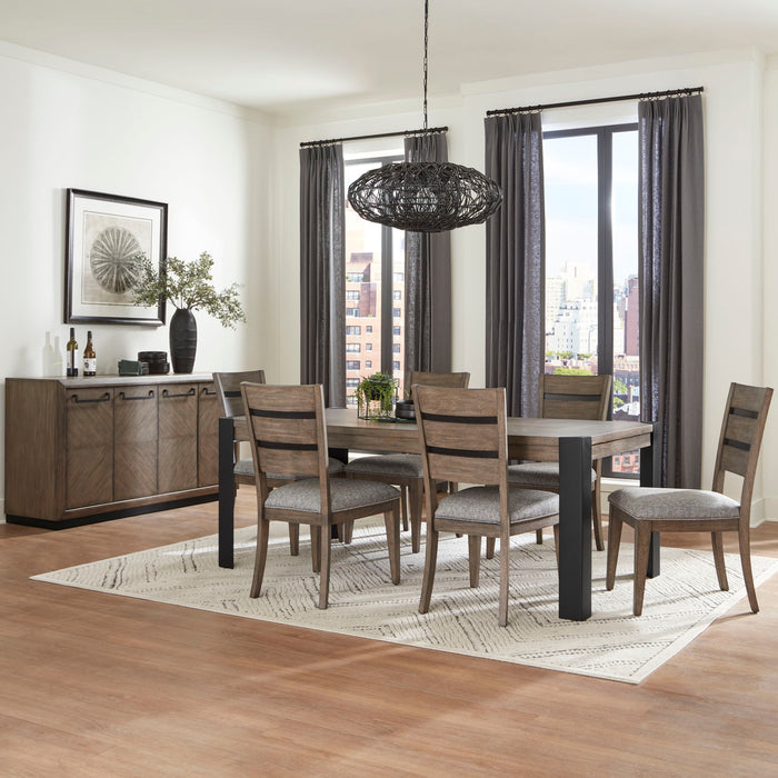 Cedar Fork - Rectangular Dining Table - Smoked Arabica