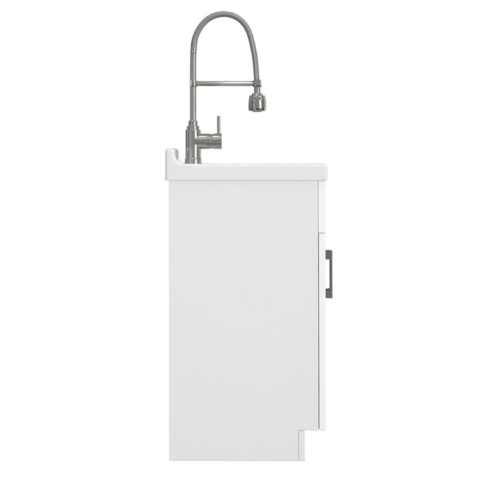 Hennessy - Deluxe Laundry Utility Sink And Cabinet