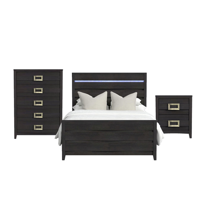 Tobias - Bedroom Set With LED