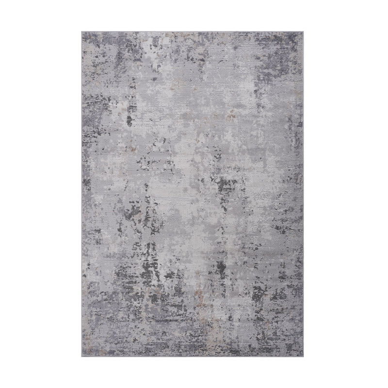 Marfi - 8' X 10' Abstract Area Rug - Ivory / Taupe