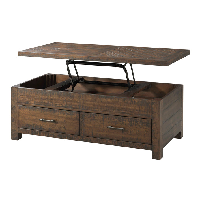 Jax Coffee Table W/Lift Top in Cherry