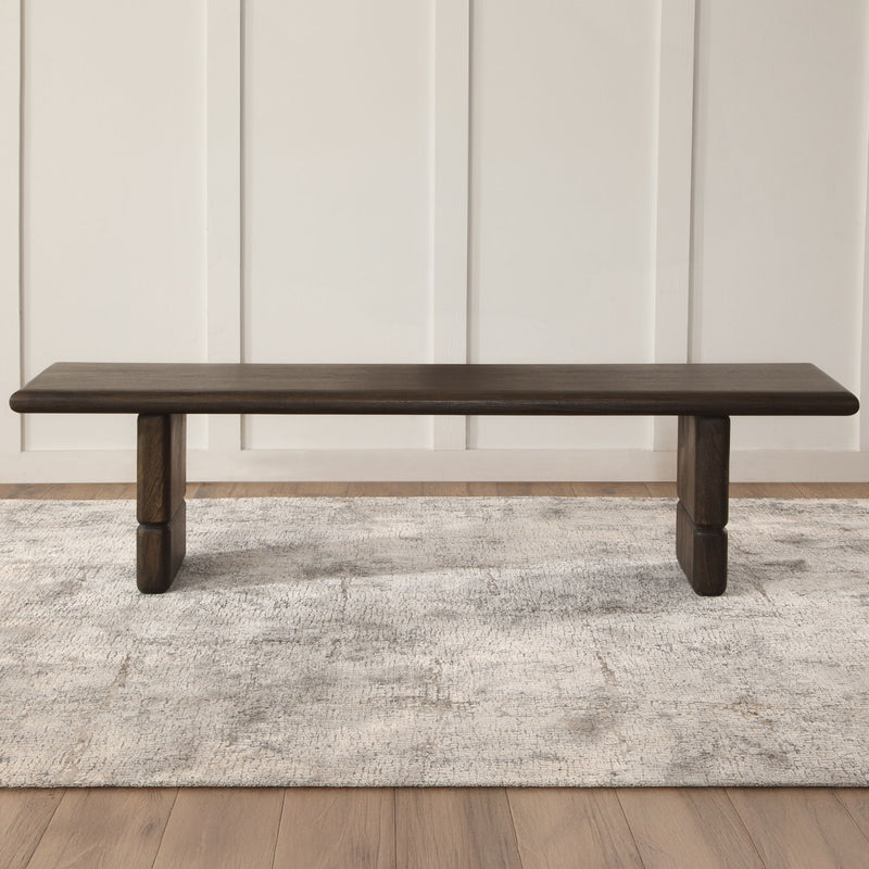 Norvell - Backless Dining Bench - Brown