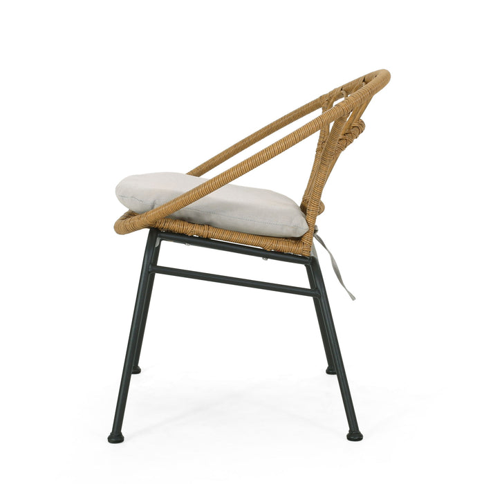 Banya - Chair (Set of 2) - Light Brown