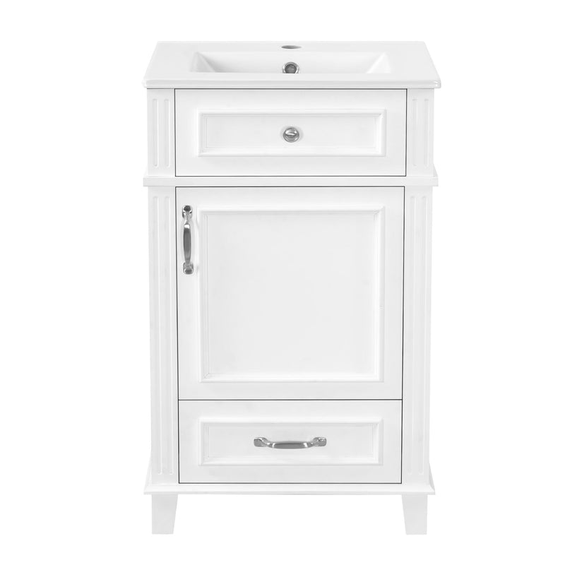 Bathroom Vanity With Sink, Drawer & Soft Closing Door