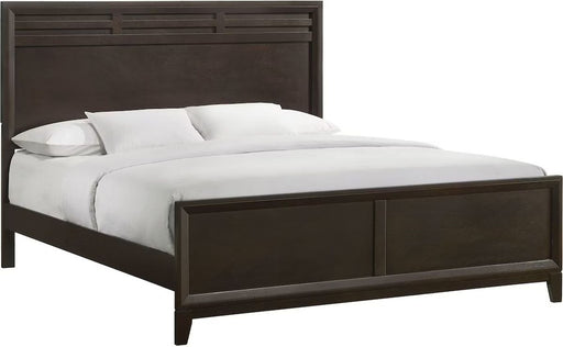 Elements International Beaumont Full Panel Bed in Merlot B.1140.TPB image