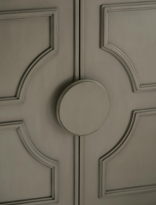 Darlock - Accent Cabinet - Warm Gray