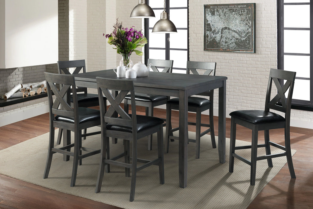 Alex 60" 7PC Dining Set