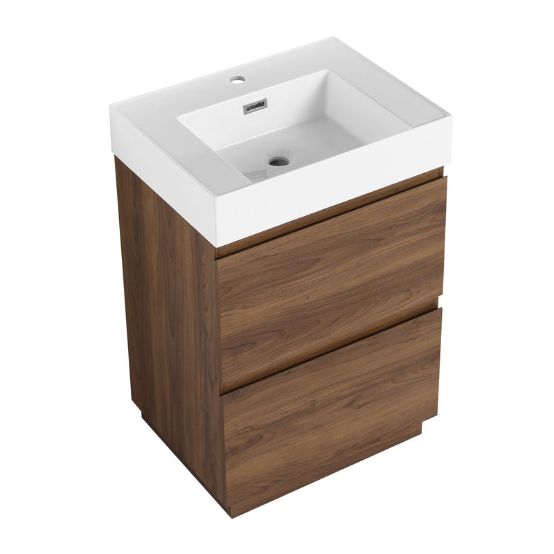 Modern Freestanding Bathroom Vanities With Single Sink Combo
