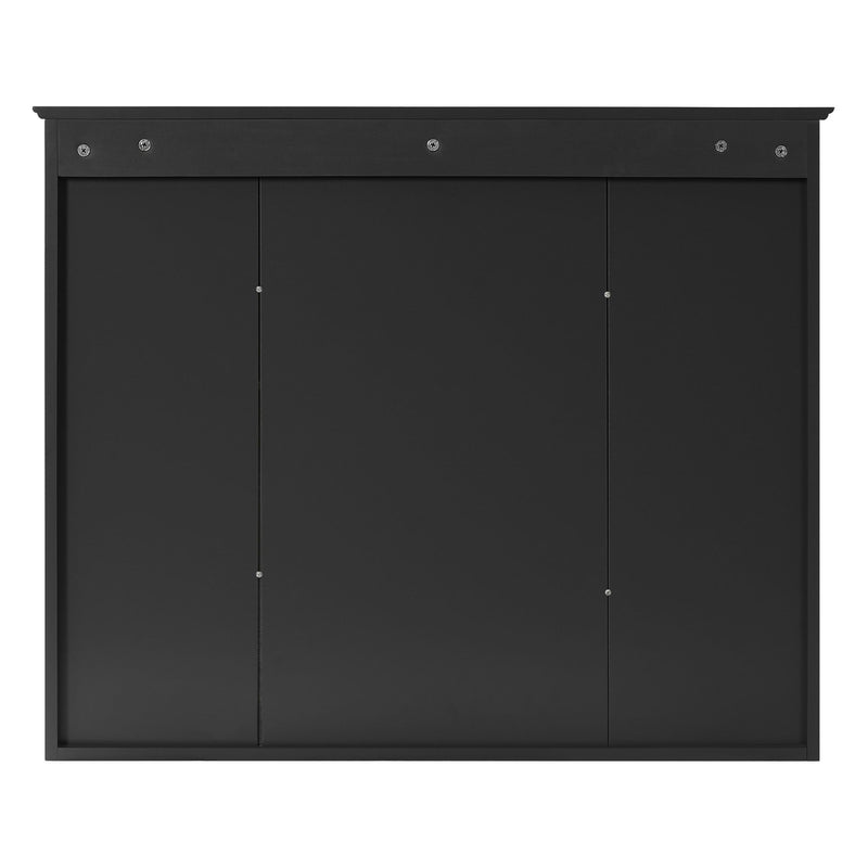 Modern Wall Mounted Medicine Cabinet With Adjustable Shelves, Soft Close Doors, High Define Mirror
