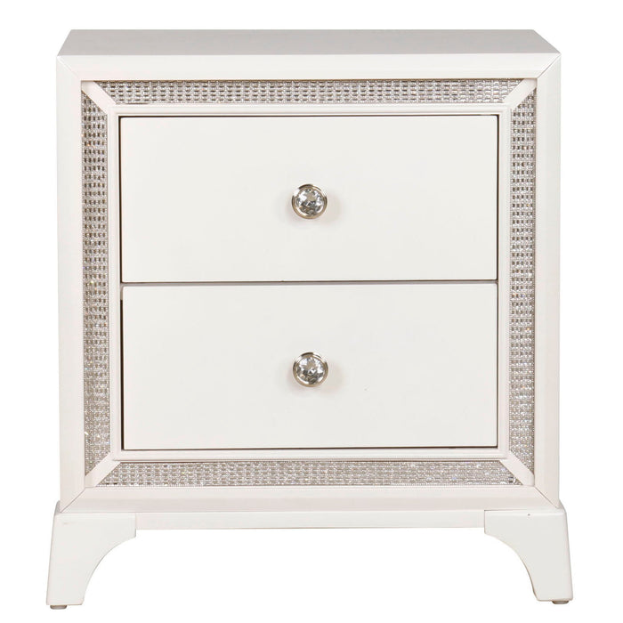 Cassie - Nightstand - Off-White