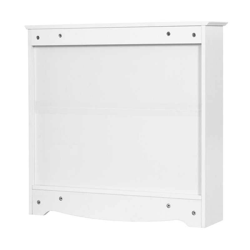 Modern Wall-Mounted Mirror Cabinet With Adjustable Shelves, Soft-Close Doors, High-Definition Mirror