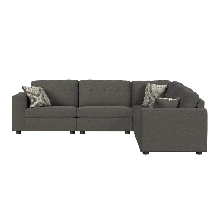Options One Armless Chair in Palmer Plus Ash