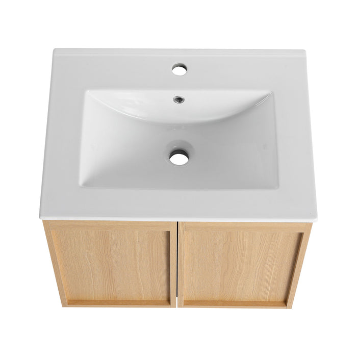 Floating Bathroom Vanity With Sink Combo