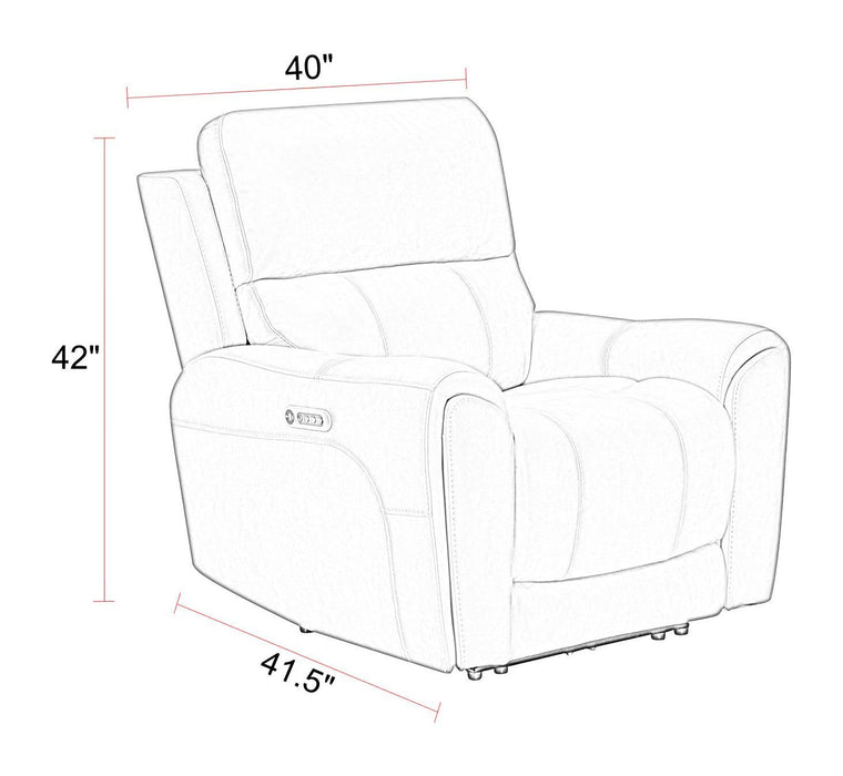 Hancock - Zero Gravity Power Reclining Sofa Set