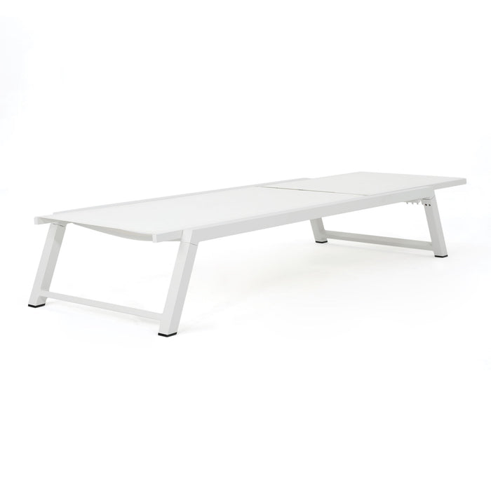 Myers - Modern Chaise Lounge Set With Adjustable Back