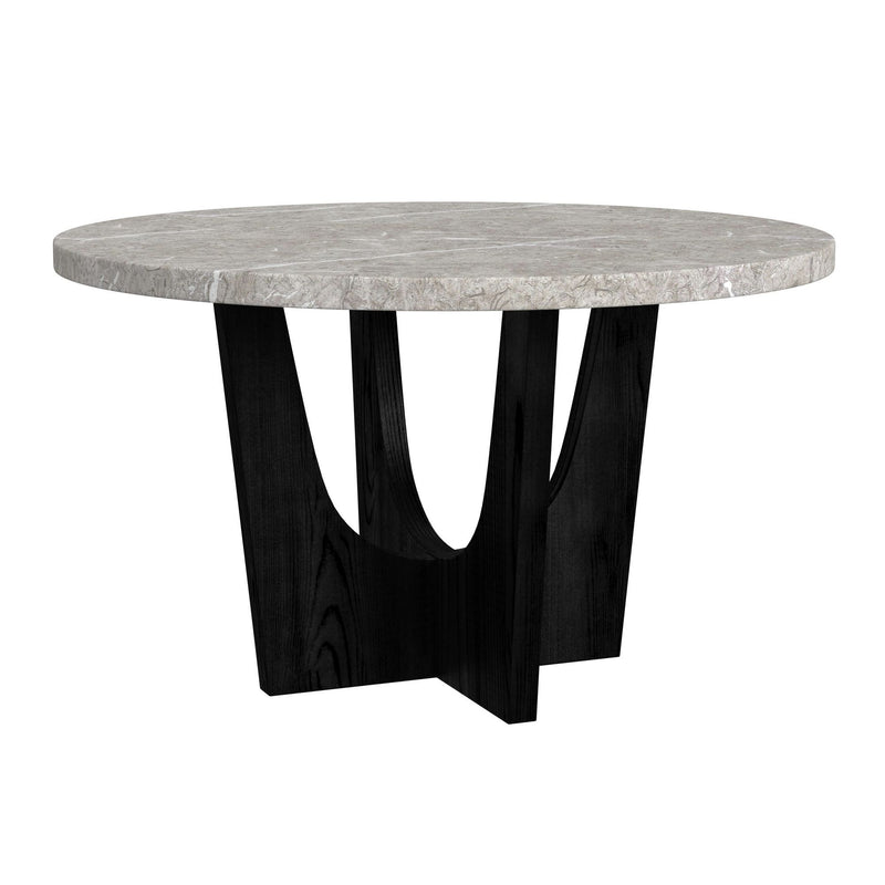 Oregon - Round Table With Faux Marble Top