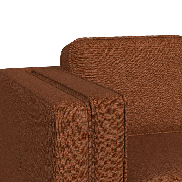 Venus Sofa with Cherry Finished Wooden Front