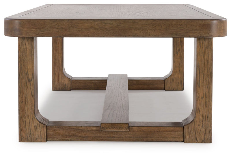 Cabalynn - Rectangular Cocktail Table - Light Brown