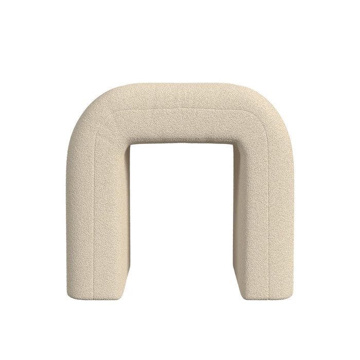 Seqouia - Bench With 2 Stools - Cream