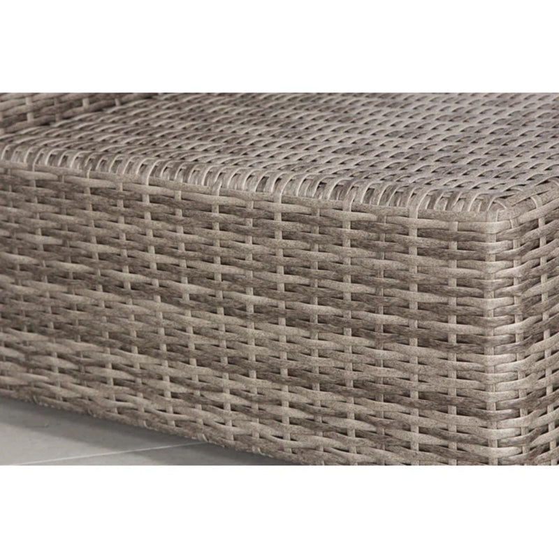 7 Piece Patio Sofa Set With Cushions For Outdoor Comfort - Gray Mix